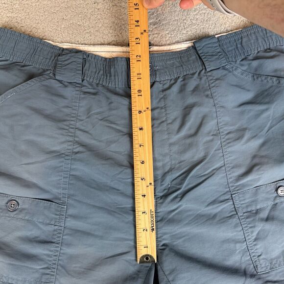 AFTCO Shorts Men's 42 Blue Cargo Performance Fishing Stretch Lightweight - Picture 6 of 11